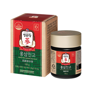 韩国正官庄红参6年根高丽参膏珍膏100g人参浓缩液滋补养生送礼