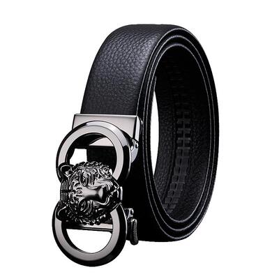 稻草人男士年轻人纯牛皮休闲商务