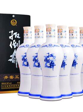 扳倒井38度青花瓷浓香型粮食酒