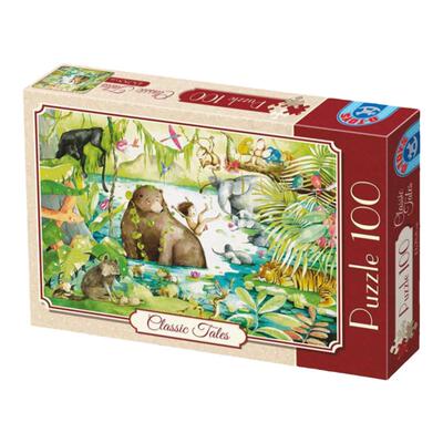 包邮D-Toys罗马尼亚进口儿童益智拼图72962EM01经典童话故事100片