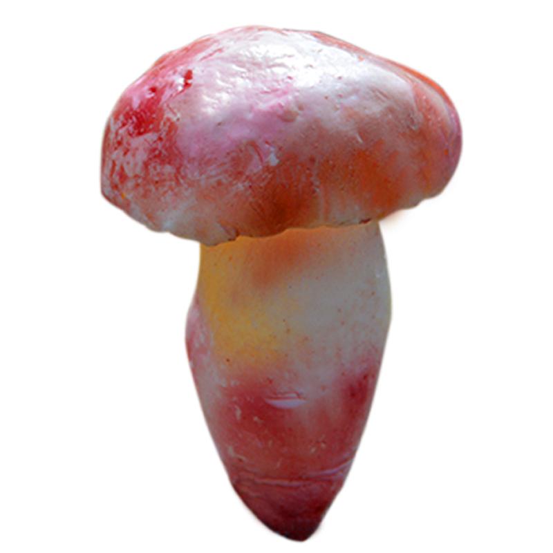 仿真云南野生蘑菇模型羊肚菌摆件