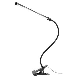 LED夹灯大学生宿舍书桌插电可调光卧室床头灯夹子式充电台灯护眼