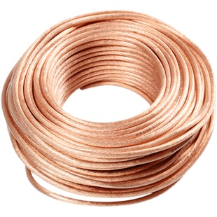 国标铜芯地线连接线16平方高压接地线软铜线透明25平方电焊机线