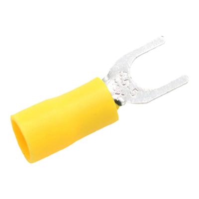 冷压接线端子U型绝缘插片插簧Y型