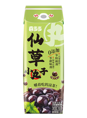 喜多多仙草丸子凉茶植物饮料