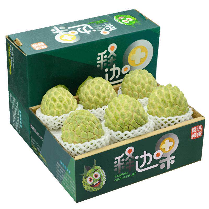 顺丰次日达丨当季大目释迦果尝鲜