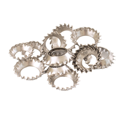 304不锈钢锥形锯齿锁紧垫圈