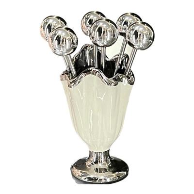 BSD高颜值不锈钢水果叉家用