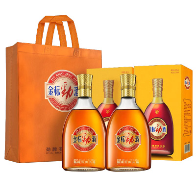 劲牌 中国劲酒金标38度500ml*2瓶养生酒水送礼官方正品木糖醇敬酒