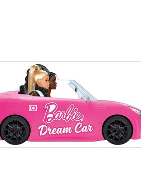 【预售】芭比的梦中情车 Barbie Dream Car 英文儿童趣味互动绘本 进口童书