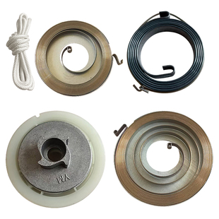 5800油锯启动弹簧绳轮5200汽油锯拉盘大小弹簧5900起动器卷簧线轮