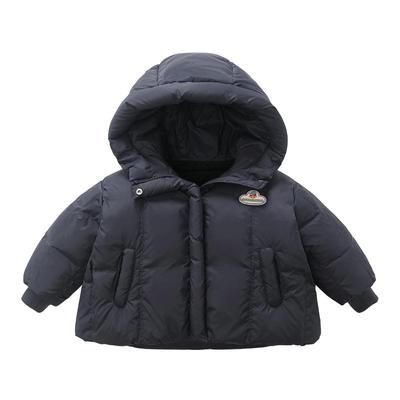 白鹅绒齐齐熊男童羽绒服面包服