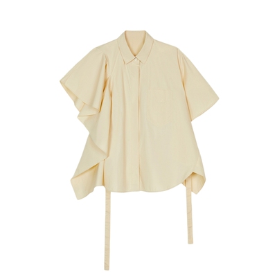 宽松短袖衬衫JNBY/江南布衣