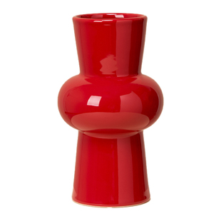 翩翩起舞 中古风干花插花敞口陶瓷花瓶 乔迁新家餐桌摆件婚房布置