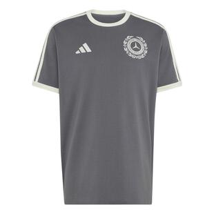 银箭系列梅赛德斯AMG马石油F1车队纯棉短袖T恤男夏adidas阿迪达斯