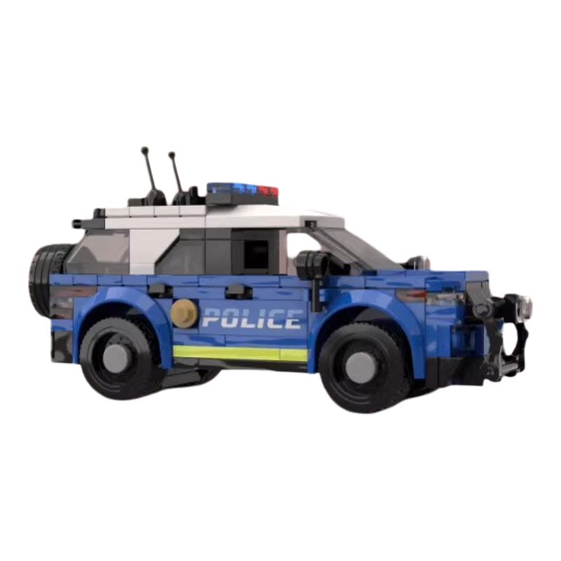 MOC-165726 福T拦截车 电子图纸 拼插积木 286片 送自制贴纸