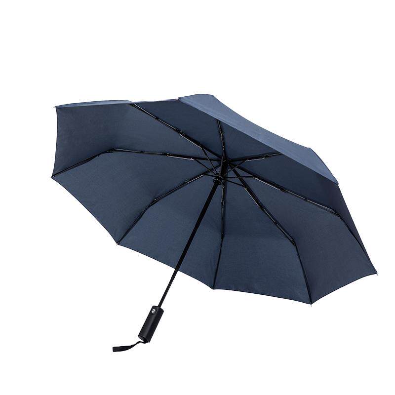 susino梅花RPET环保再生伞全自动雨伞男晴雨两用三折加固折叠伞