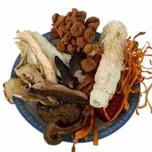 云南七彩菌汤包干货羊肚菌竹荪松茸50g 煲汤料 牛肝菇 野生菌鸡枞