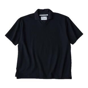 白山/White Mountaineering26春夏男士职场通勤短袖POLO衫银泰