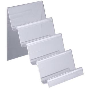 亚克力覆膜眼镜架多层钱包展示架陈列架透明立式展示架饰品收纳架