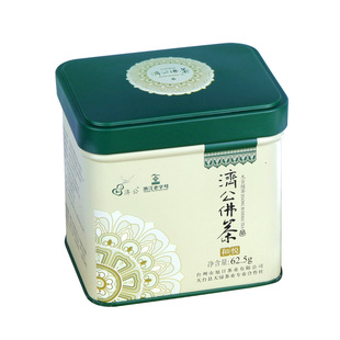 济公佛茶(和悦罐装)浙江天台山云雾茶高山春茶绿茶茶叶2025新茶