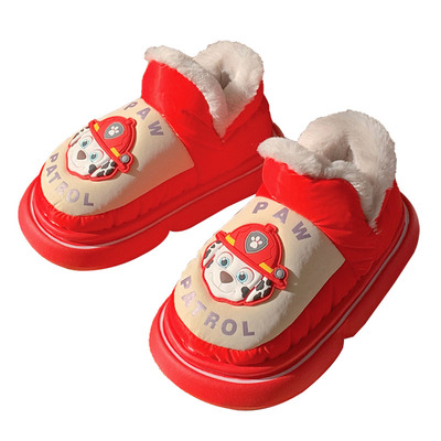 细细条儿童宝宝冬季可爱卡通短靴