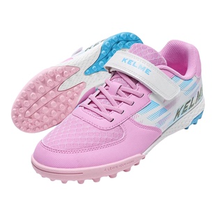 卡尔美2026新款儿童足球鞋女孩碎钉tf透气中小学生女童训练运动鞋