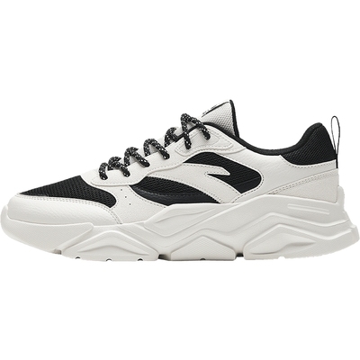 安踏复古厚底透气跑步鞋休闲鞋