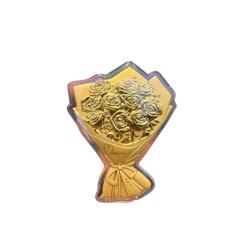水贝黄金玫瑰花束999手捧花礼物