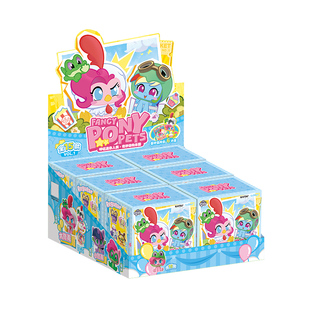 卡游 小马宝莉系列咔哒迷你人偶 官方正版周边公仔萌粒玩偶盲盒