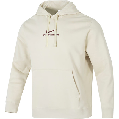 耐克男士套头加绒连帽保暖卫衣