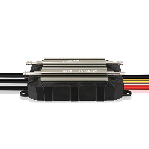 电子调速器蟒蛇300A高压6-14S防水冷双向船模无刷电调电动冲浪板