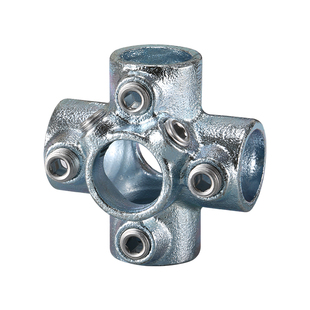 6分镀锌钢管连接件防护围栏淘气堡货架展架三通DN20铁管弯头接头