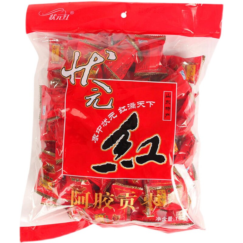 独立包装状元红阿胶贡枣山东特产