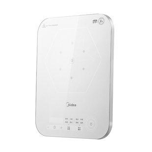 美的电磁炉家用款大功率隐形星芒7点控温专用炒菜锅一体磁灶官方