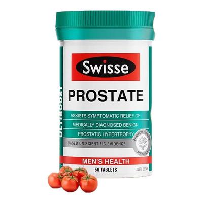 【旗舰店】Swisse斯维诗番茄红素锯棕榈锌50粒保护男士前列腺