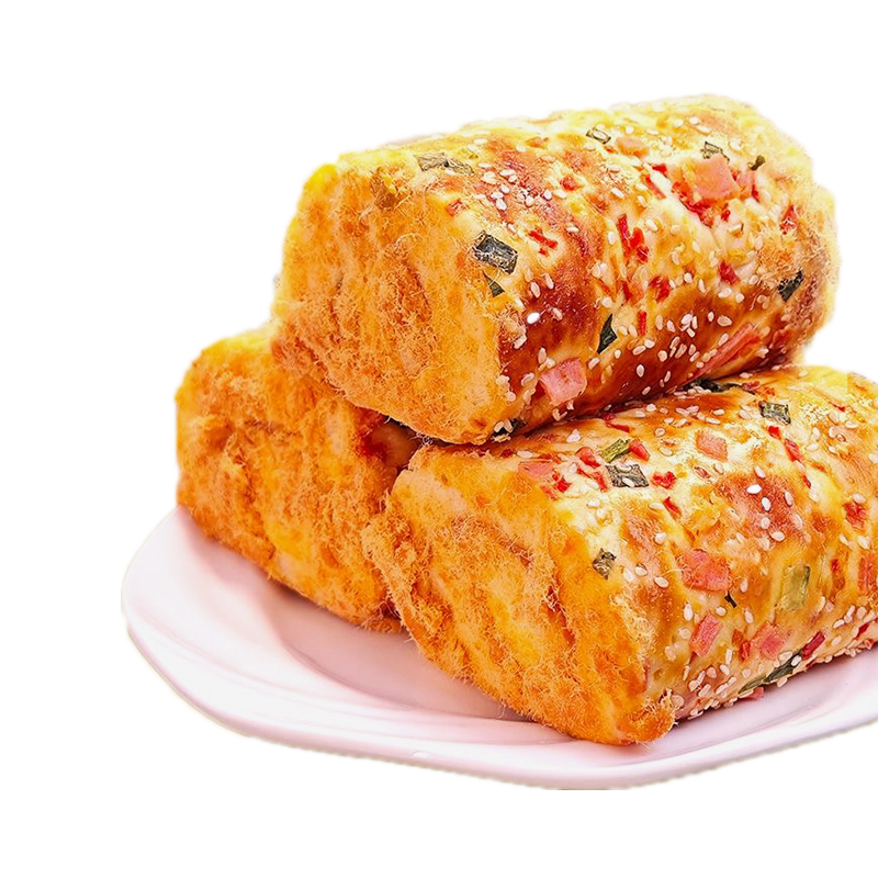 香葱肉松面包三明治夹心整箱早餐