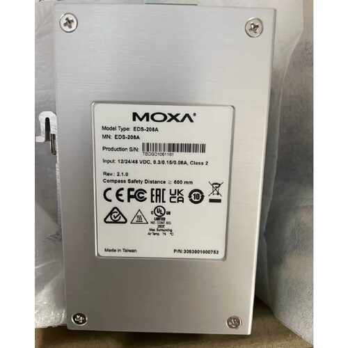 议价摩莎MOXA EDS-208A  8口工业交换机全新现货
