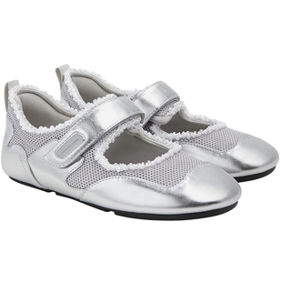 CHARLES&KEITH秋冬女鞋CK1-71960010-1串珠软底玛丽珍鞋芭蕾舞鞋