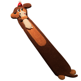 腊肠狗长条热水袋冬季暖床被窝专用神器注水加长款热敷特大暖水袋