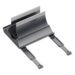 洺沅笔记本立式支架手提电脑桌面竖立收纳架重力垫高支撑底座散热悬空托架子侧立游戏本直立放置立架置物配件