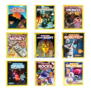 美国国家地理儿童版科普百科National Geographic Kids Everything Volcanoes Space 英文原版 儿童科普启蒙认知STEAM读物 平装