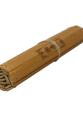 竹简儿童表演道具舞台仿古摆件