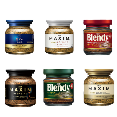 日本agfblendy咖啡粉马克西姆