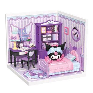 rolife若来三丽鸥超级世界diy拼装积木玩具模型盲盒屋儿童礼物女