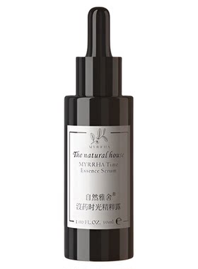 自然雅舍没药时光精粹露精油护肤精华液饱满紧致霍霍巴VE男女士