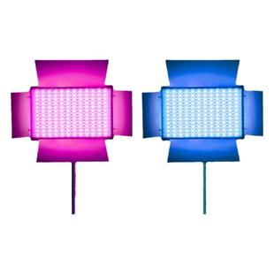 SOMITA闪拓直播RGB补光灯摄影彩色直播灯专业直播led拍摄打光灯户外室内影棚电池通用直播氛围平板方形补光灯