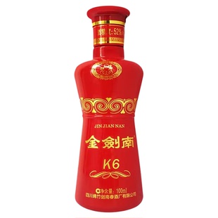 【酒厂直营】剑南春 金剑南K6 52度100mL