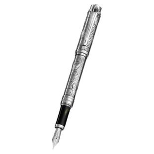 Montegrappa万特佳 海明威Adventure冒险者冒险家纯银笔身18K钢笔