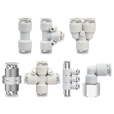 亚德客三通变径快插接头